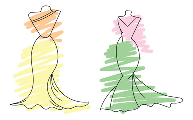 bright flower art, green bloom draw, spring petal sketch