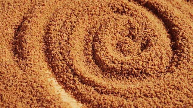 Ashwagandha Indian Ginseng Powder in White Bowl isolated on white background, superfood close up. 