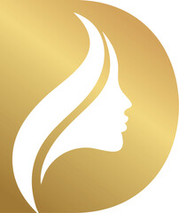 Woman Fashion logo design. Luxury Beauty Fashion logo design