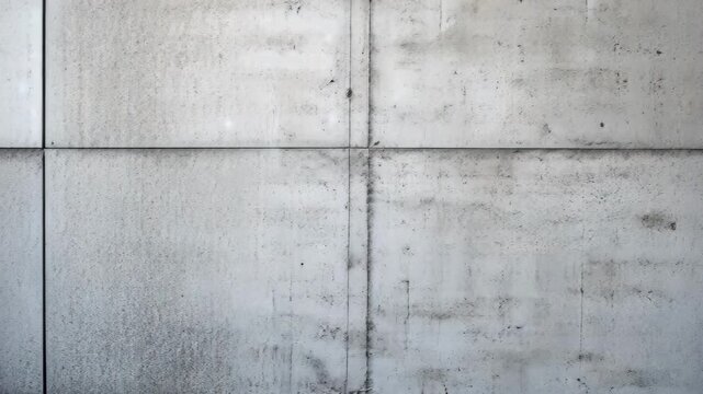 Industrial pipes and concrete wall: urban symmetry and architectural design