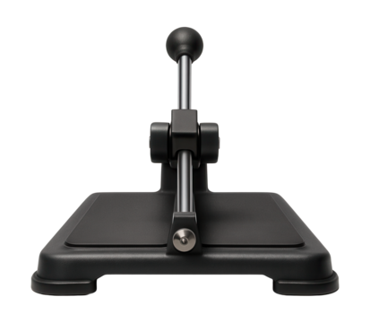 Lightweight tile cutter featuring a single rail and wide base for precise professional