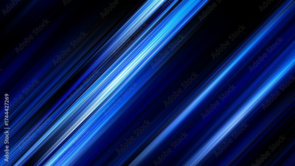 Wall mural abstract blue and black are light pattern with the gradient is the with metal texture floor wall sof