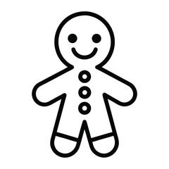 christmas gingerbread man