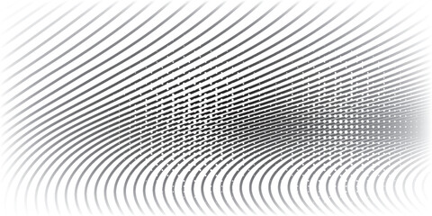 Line halftone gradation texture. Fading horizontal stripe gradient background. modern eps 10