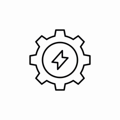 electrcitity service icon sign vector