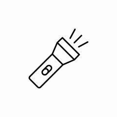 flash light icon sign vector