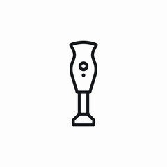 hand mixer icon sign vector