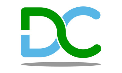 icon Letter DC logo vector illustration
