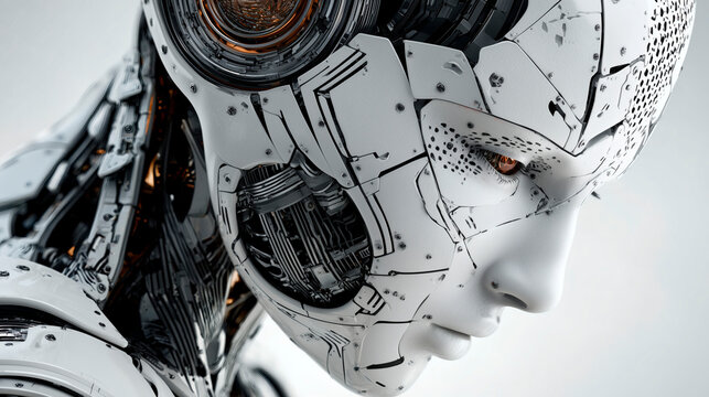 Cabeza de un robot