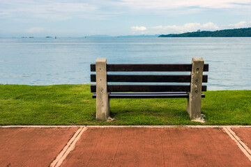 a bench with a view