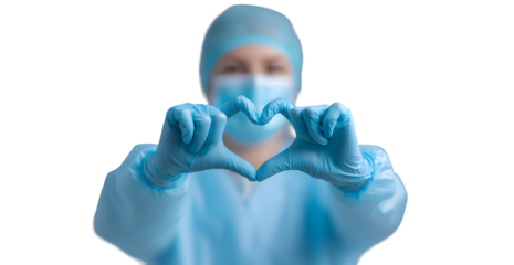 On a transparent background. Medical character image for designers, marketers and IT. Popular abstraction, illustration, object, texture. Medical symbol, naturalness, health, heart, children, planet.