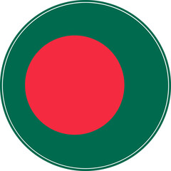 Bangladesh Circle Flag, Bangladesh Flag Icon