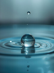 Macro art water drop