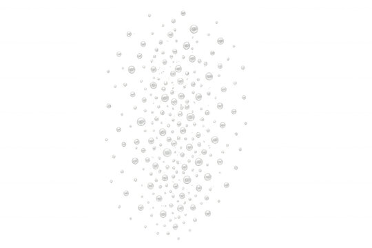 Water air bubbles flowing rising up, abstract fizz, sparkling carbonated drink liquid effervescence motion