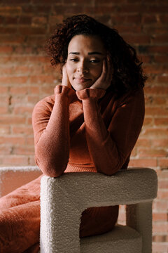 Portrait of Woman in Chair