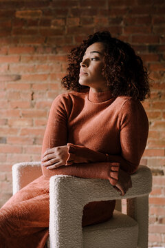 Portrait of Woman in Chair