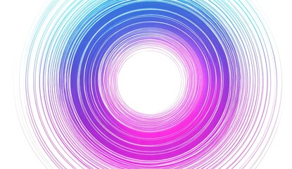 Abstract swirl circles in vibrant purples and blues