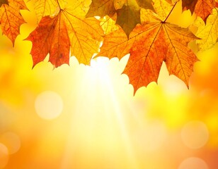 Generated image　鮮やかな紅葉