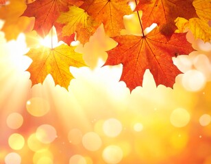 Generated image　鮮やかな紅葉