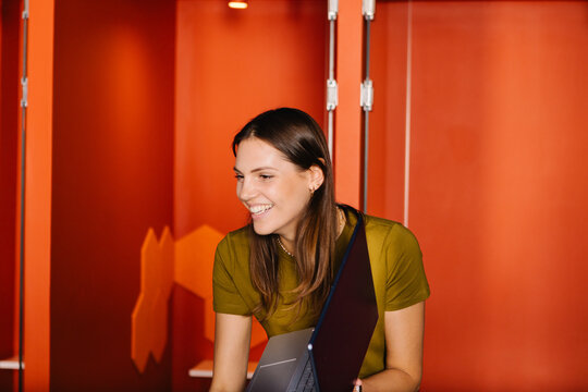 Female consultant providing direction to a group of women creatives