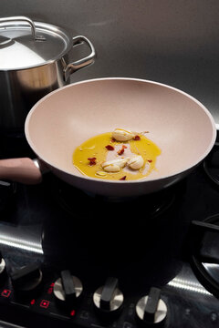 Garlic and Chili in Olive Oil