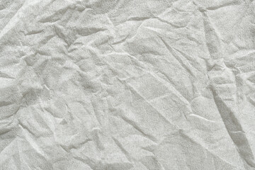 Crumpled Textured Fabric Background Ideal for Creative Projects and Design Elements in a Minimalist Style