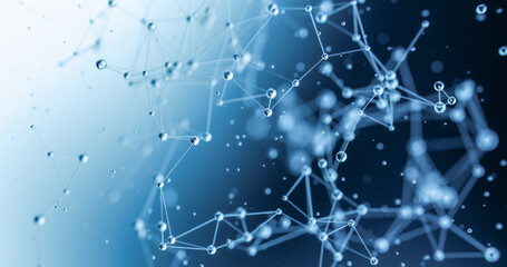 Abstract Organic Structure- Medical Concept