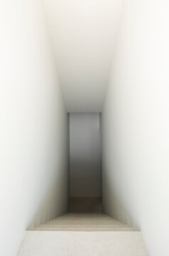 minimalist stairwell