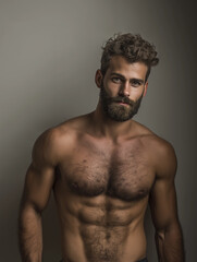 Fototapeta premium Perfect Male Model for Advertising Campaigns