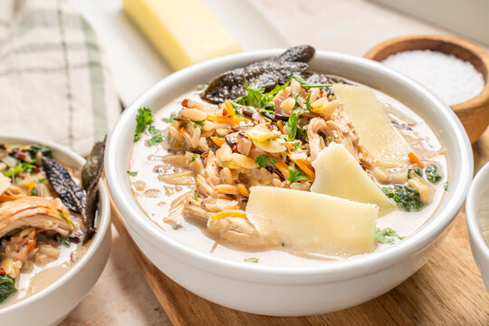 Leftover Turkey Soup
