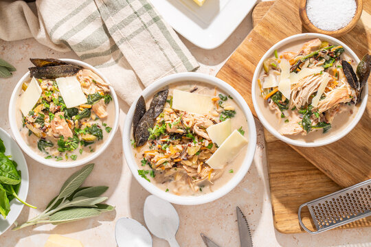 Leftover Thanksgiving Turkey Soup