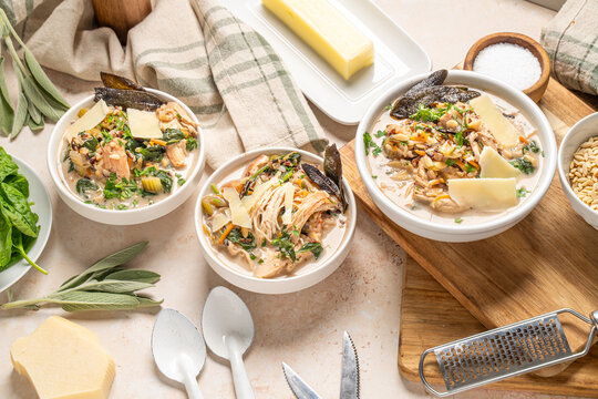 Leftover Turkey Soup