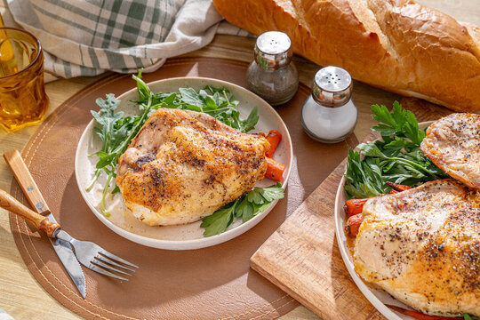 Baked Chicken And Carrots