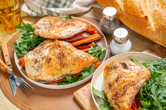 Baked Chicken And Carrots