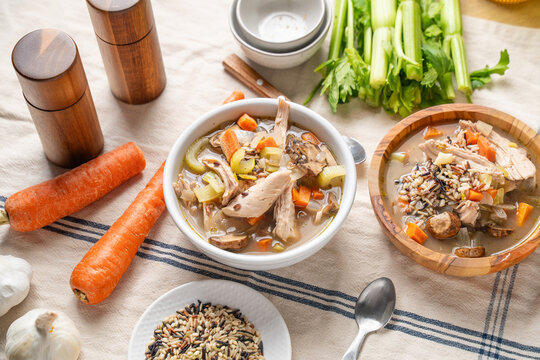 Leftover Turkey And Rice Soup