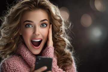 Suprised woman