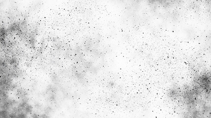 Obraz premium モノクロのインク飛沫と粒子が広がるグランジ調テクスチャ 