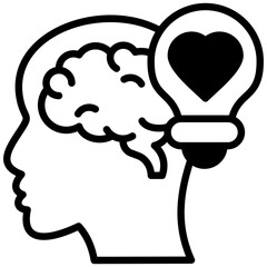 Emotional Intelligence mixed icon