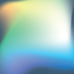 Trendy abstract rainbow blurred background. Smooth gradient vector illustration for web, template, posters, card, banner. Pastel colors mesh pattern.