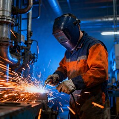 welder at work