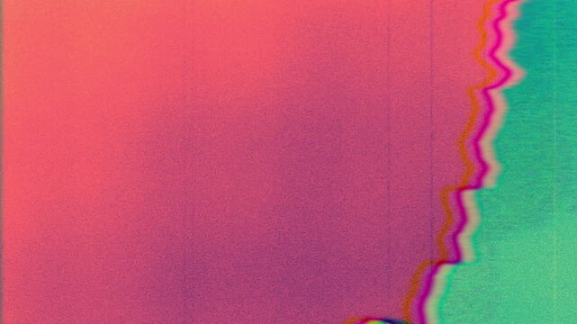 Splash of ink fast transition animation with retro style film texture effects and distortions