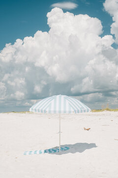 Summer Stripe Beach Umbrella 