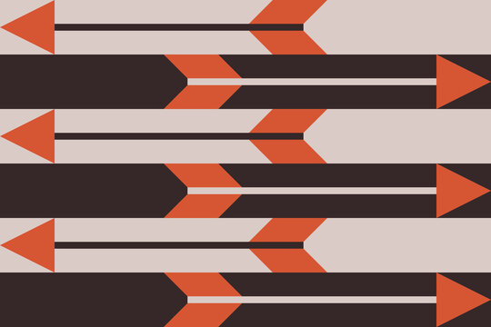 Arrows in different directions