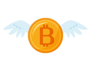 ビットコインのアイコン　仮想通貨