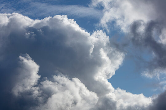Stormy clouds and sky