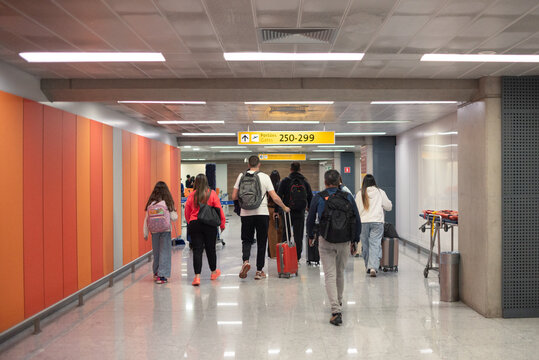 Traveler People at the airport