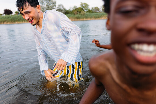 Refreshing in water