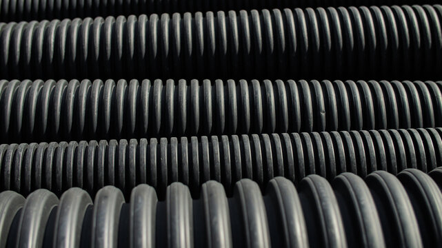 Corrugated Plastic Drain Pipes