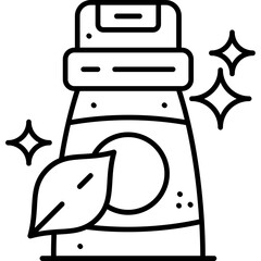 Shampoo Bottle Outline Icon