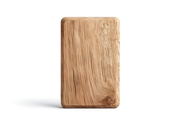 Naklejka premium Wooden log upright position high resolution picture